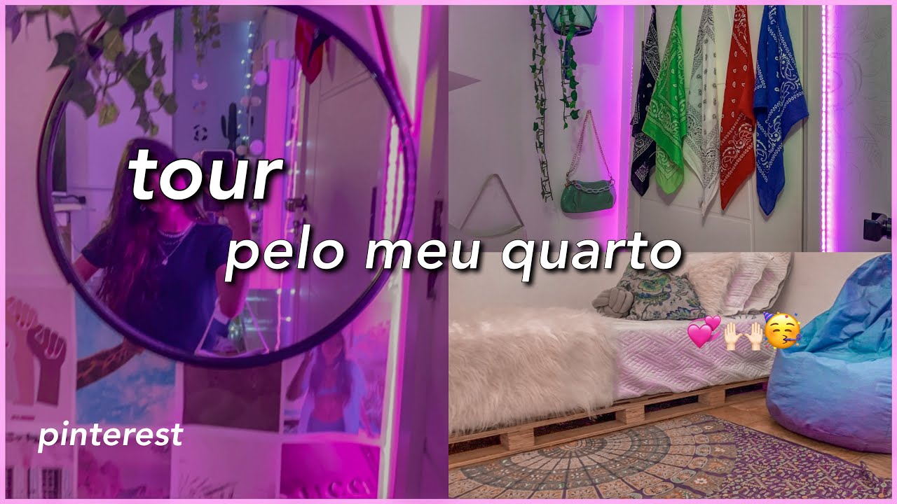TOUR pelo MEU QUARTO aesthetics