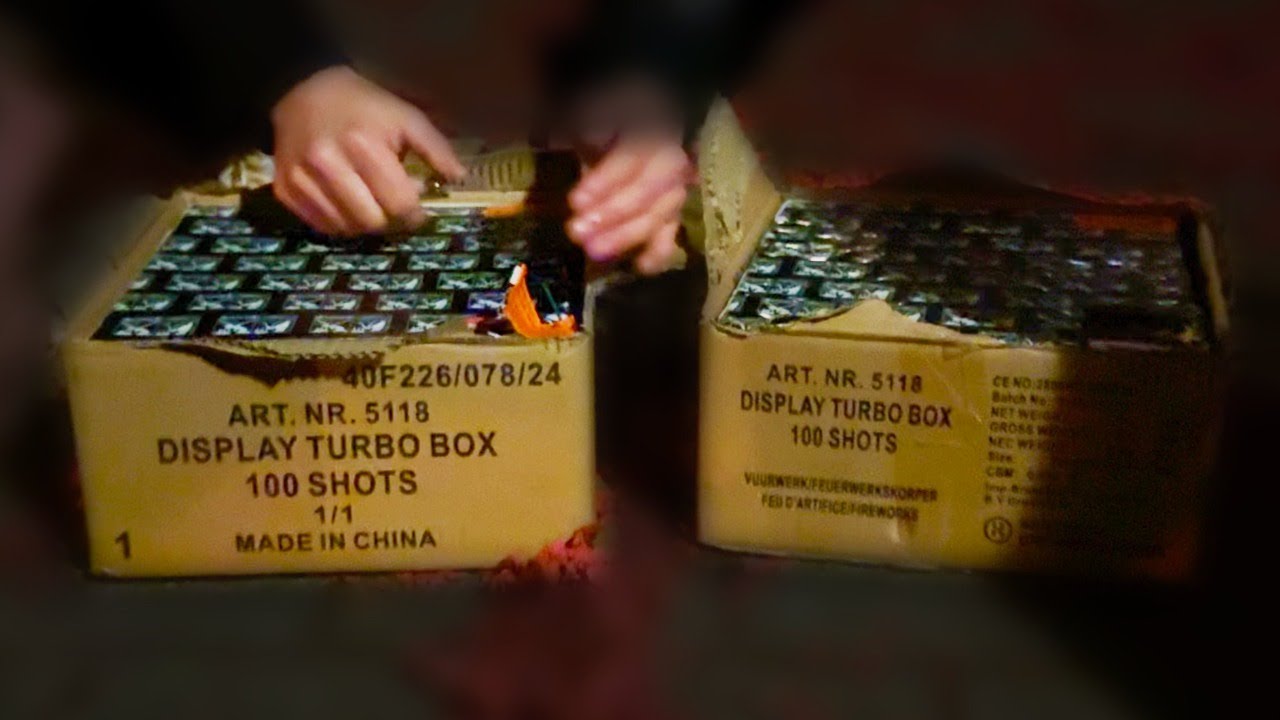 Turbo Display Box 2x | Magnum Vuurwerk | 100 Shots | 20mm | 490 Gram