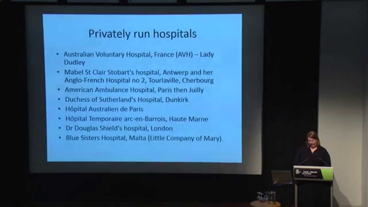 Dr Kirsty Harris on finding Australian nurses in WWI