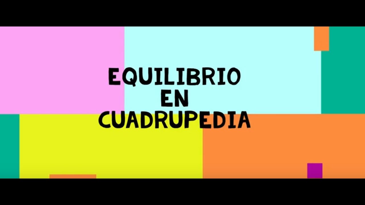 EQUILIBRIO EN CUADRUPEDIA