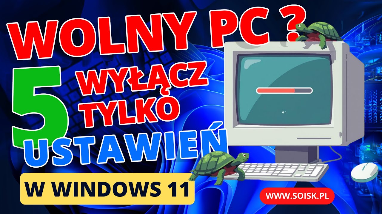 Windows 11 spowalnia Tw&oacute;j komputer! 5 ustawień, kt&oacute;re MUSISZ wyłączyć ❌