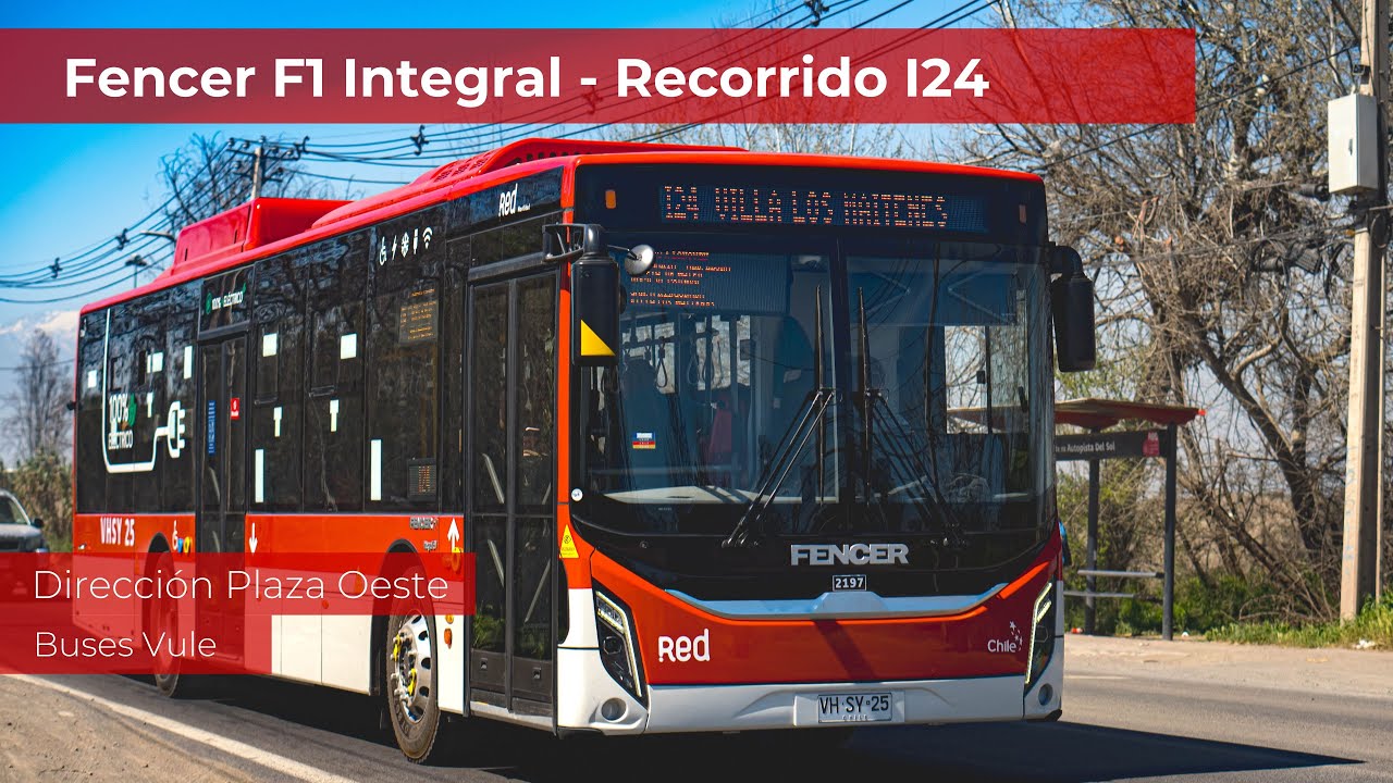 Viaje hacia Plaza Oeste en uno de los nuevos Fencer F1 de Vule por Recorrido I24 - Red Movilidad