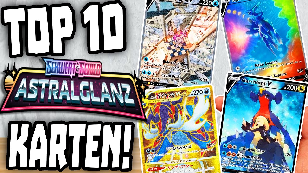 Top 10 Wertvollsten Pokemon Astral Glanz Karten
