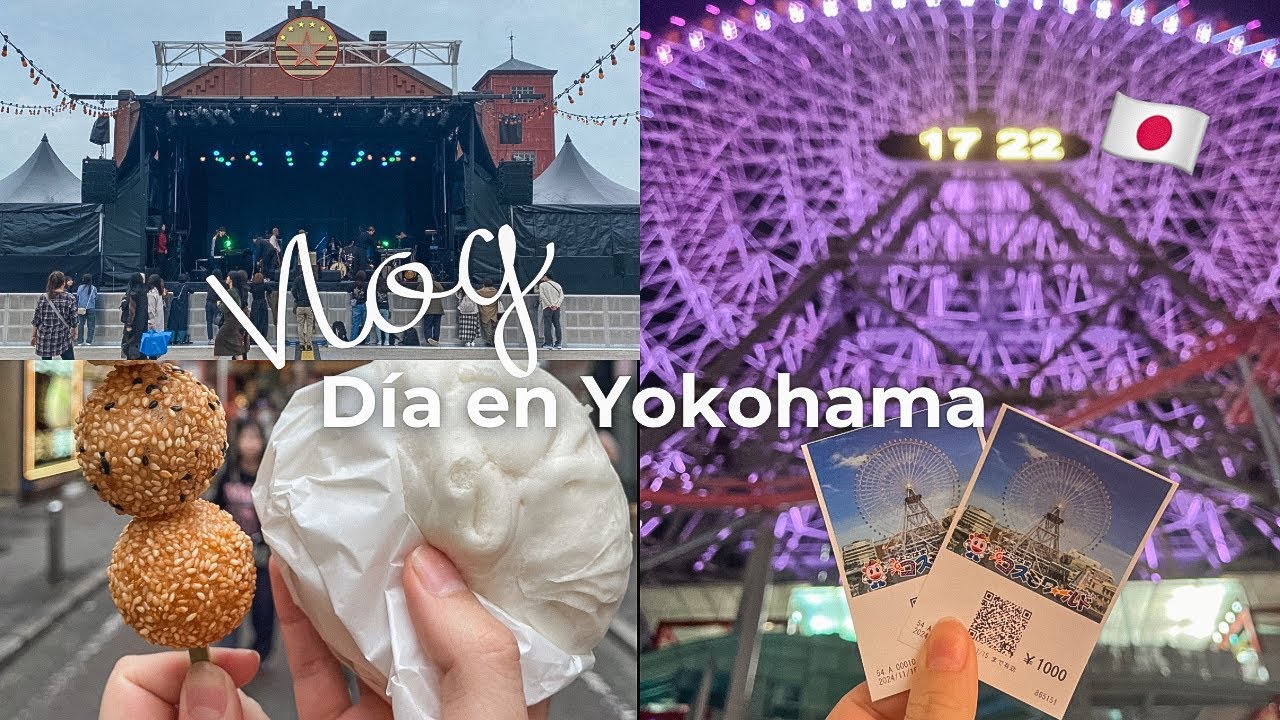 Yokohama VLOG: Conociendo el barrio chino y probando MUCHA COMIDA✨🇯🇵