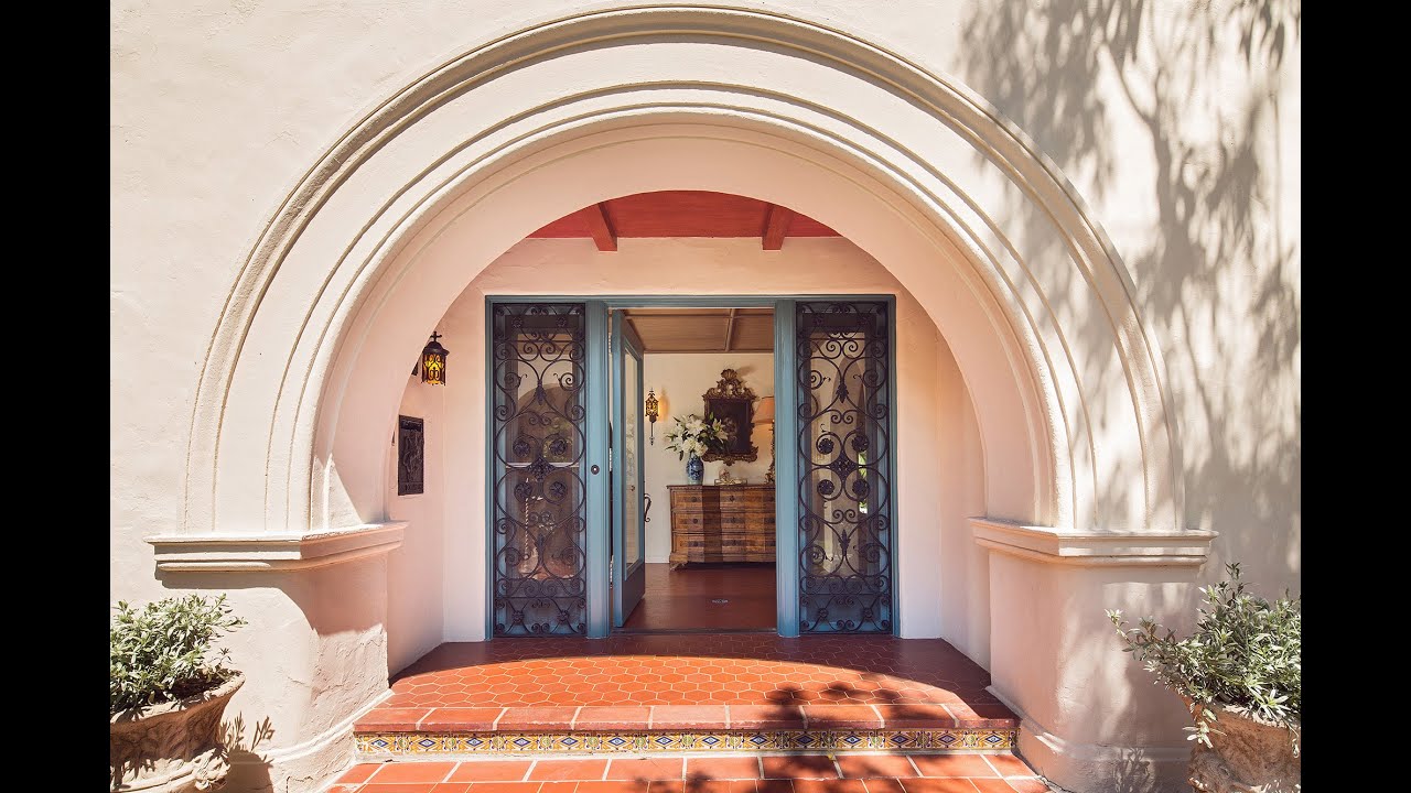 Romantic 1928 Spanish Revival in Los Angeles