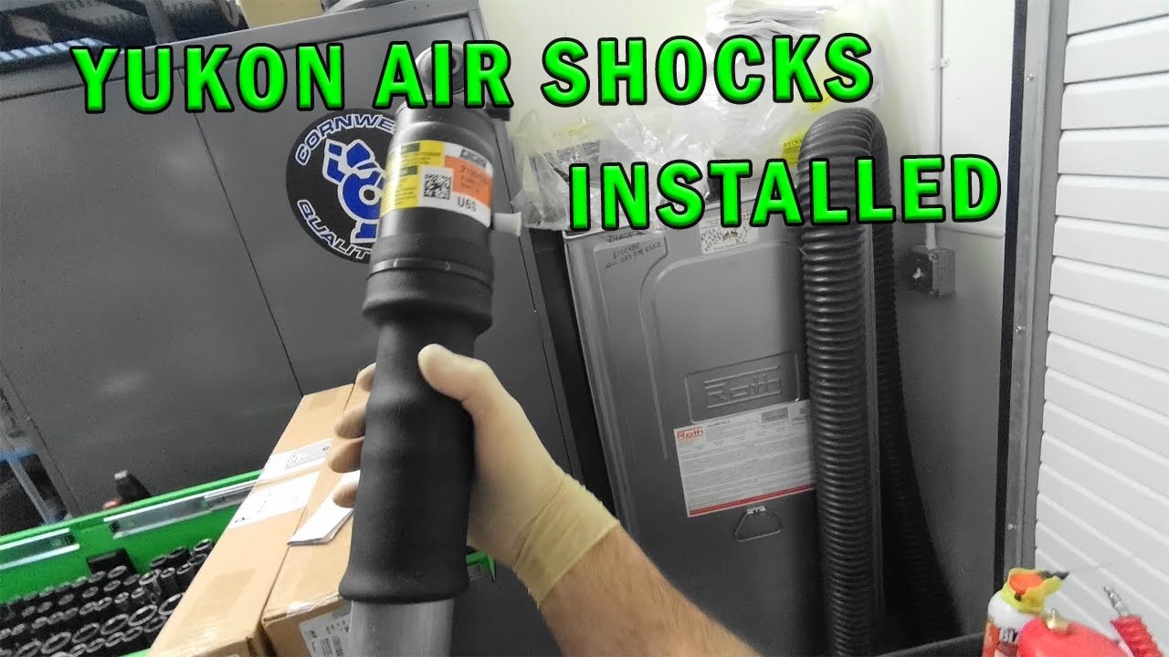 Установлены воздушные амортизаторы Yukon