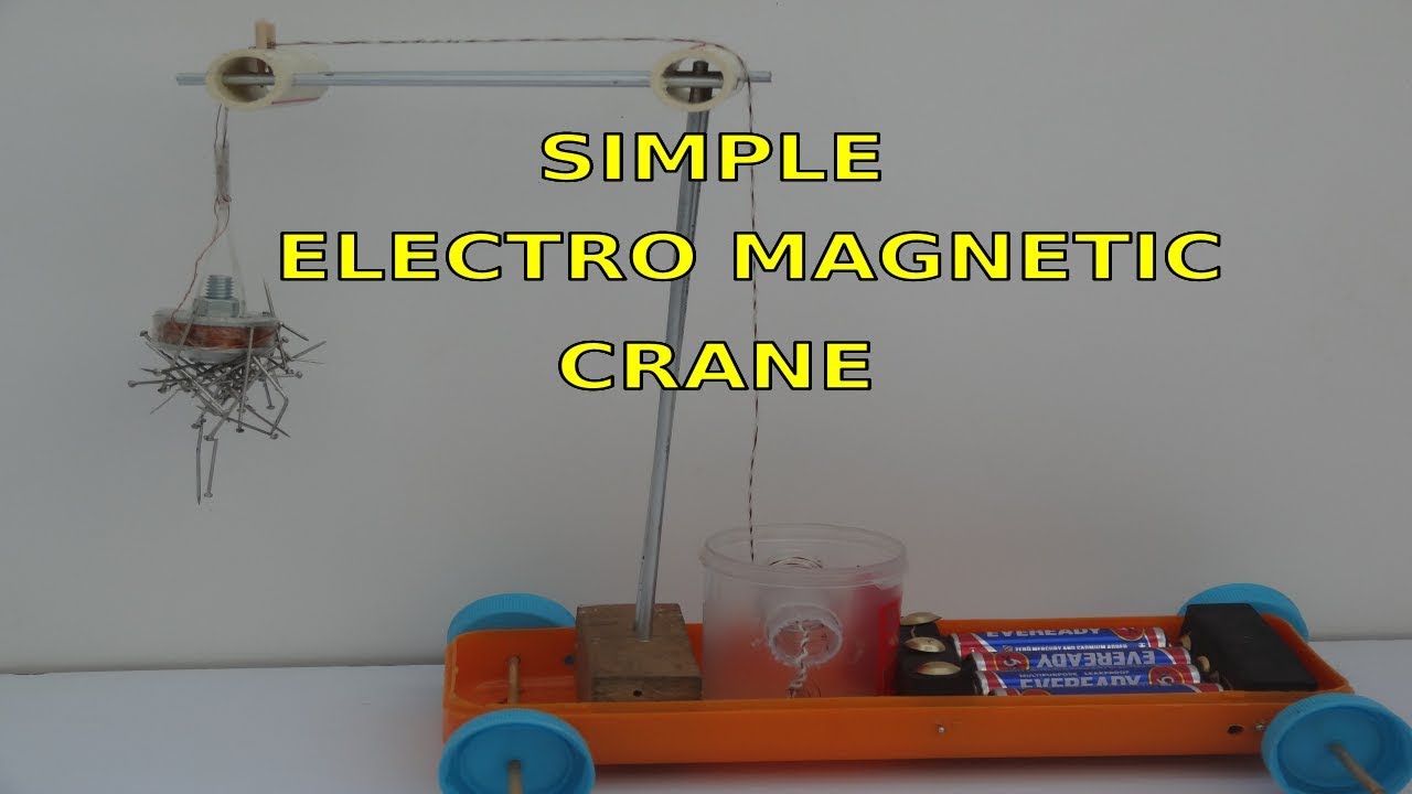 Simple Electromagnetic Crane