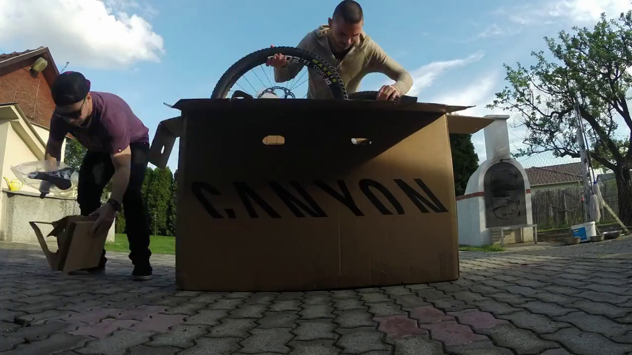 Canyon Sender CF  7.0 Unboxing