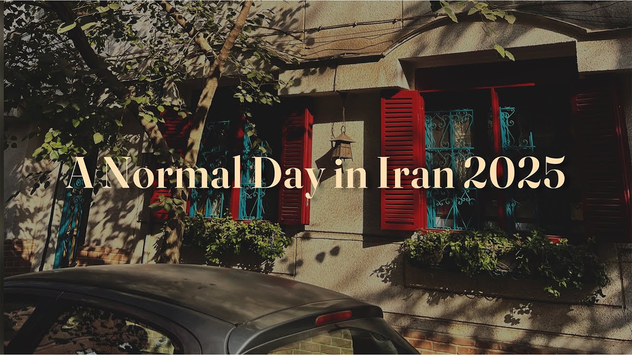 A normal day in Iran-Tehran 🏙️ Day 1