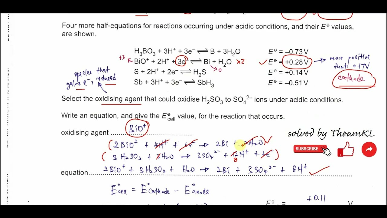 9701/42/O/N/24/Q1 Cambridge International A Level Chemistry 9701 October/November 2024 Paper 42 Q1