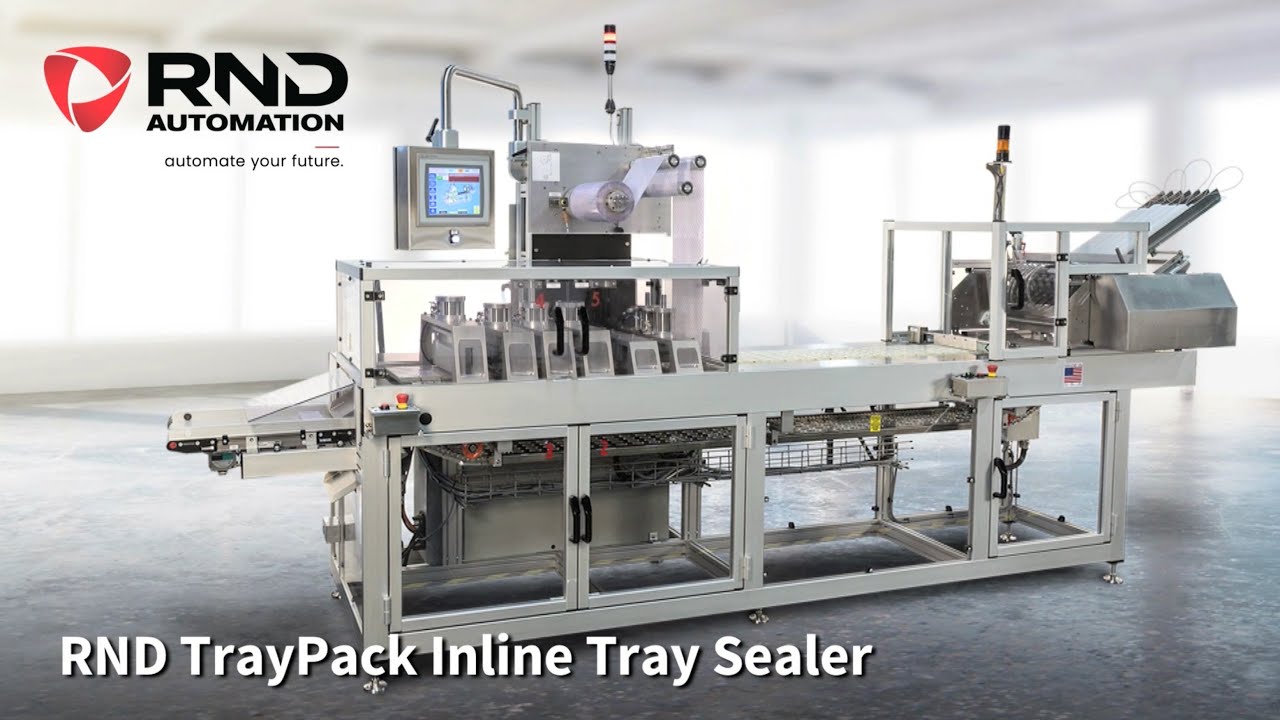 RND Automation TrayPack Inline Tray Sealer