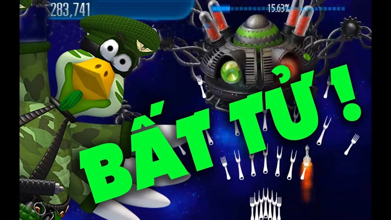 Bắn gà 5 không chết mạng nào ! Finished Chicken Invaders 5 without dying once !