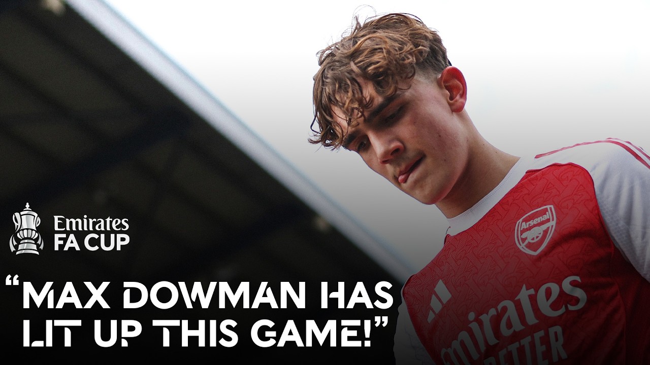 EVERY TOUCH from Max Dowman's First FA Cup Start
