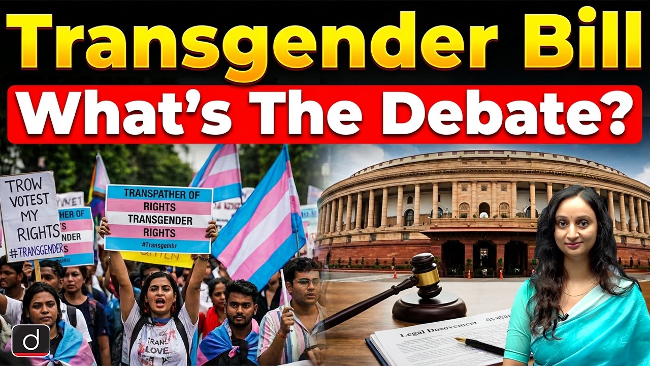 Transgender Bill 2026 | What&rsquo;s at Stake for Transgender Rights?| Latest Update | Drishti IAS English