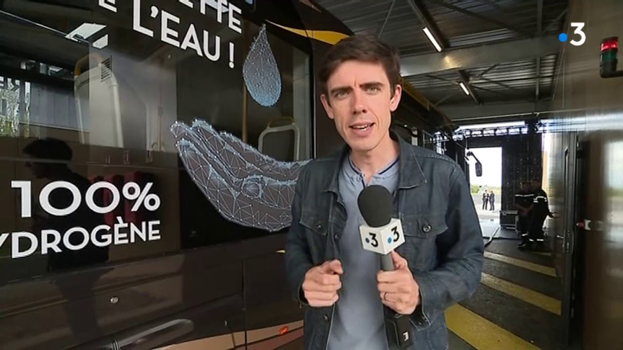 Houdain : voici le premier bus de transport 100% hydrogène en France
