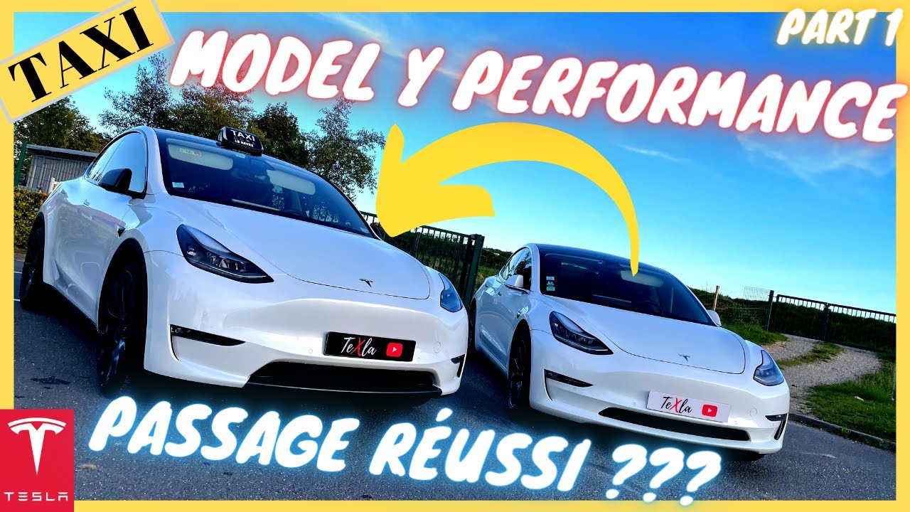 Tesla Model Y,  le parfait Taxi ?? [Part 1/3] La vie à bord ! Comparatif Model 3