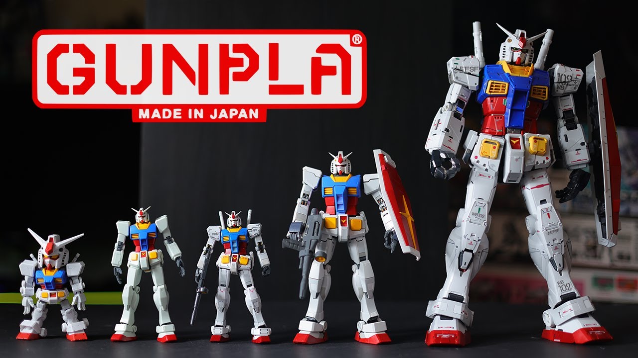 Руководство для начинающих без лишних слов: выбор первого пистолета Gunpla