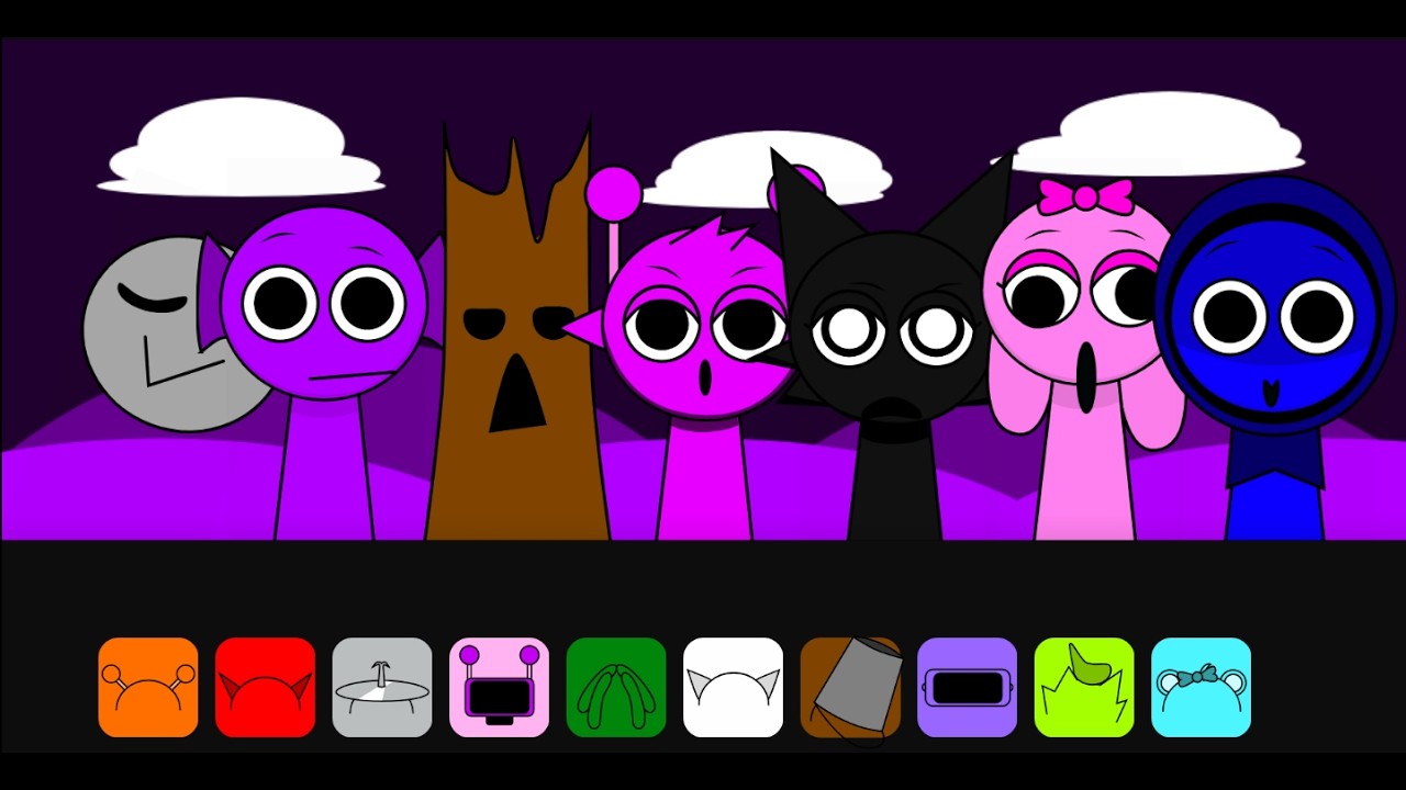 Sprunki Purple | Phase 1