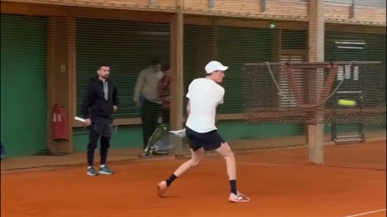 Tennis - ATP - Jannik Sinner, suspended but back in training in the south of France
