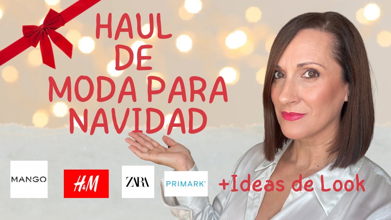 HAUL DE PRENDAS PARA ESTA NAVIDAD 🎁🎄 #primark #zara #hm #mangooutlet