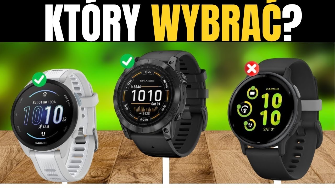 Najlepsze Zegarki Garmin pod względem Stosunku Jakość-Cena 2026
