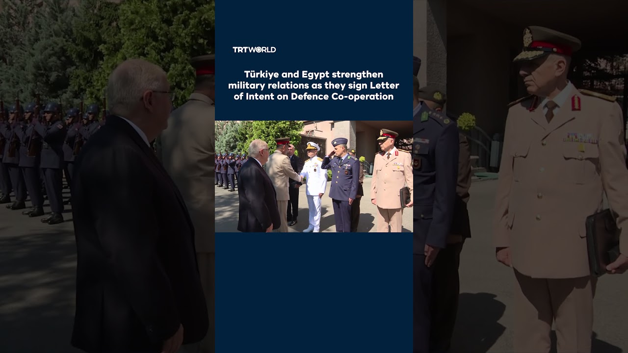 T&uuml;rkiye and Egypt strengthen military relations as they sign Letter of Intent on Defence Cooperation