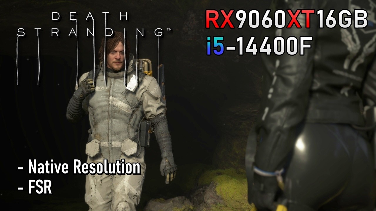 Death Stranding RX 9060 XT 16GB - 1080p | 1440p | 4K