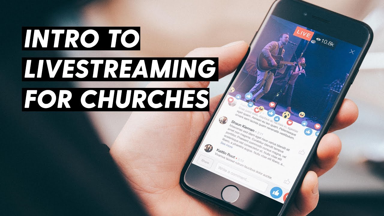 A BEGINNER'S GUIDE TO LIVE STREAMING FOR CHURCHES