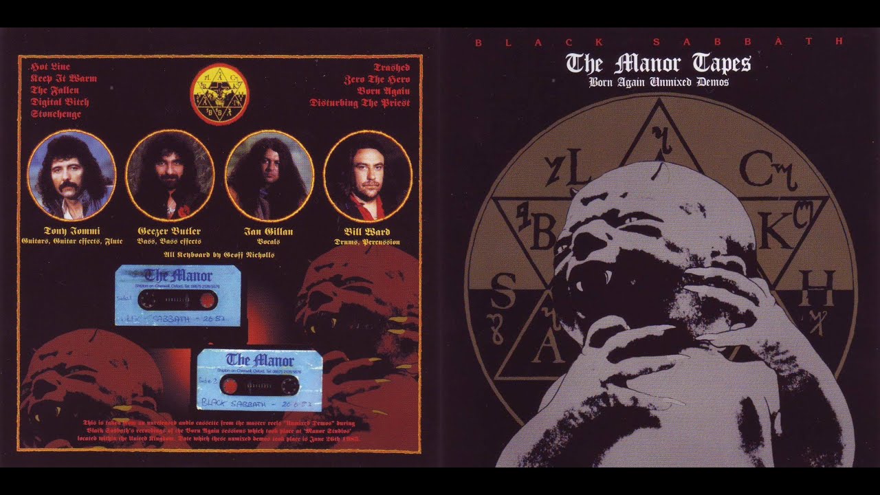 Black Sabbath (UK) - The Manor Tapes (Born Again Unmixed Demos) 1983