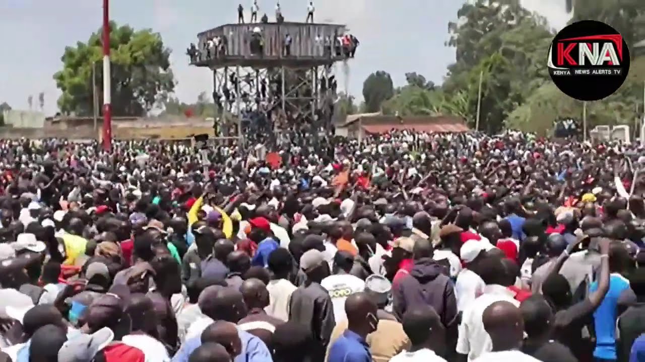 SEE HOW EDWIN SIFUNA AND HIS TEAM ARRIVED THEIR MEETING VENUE