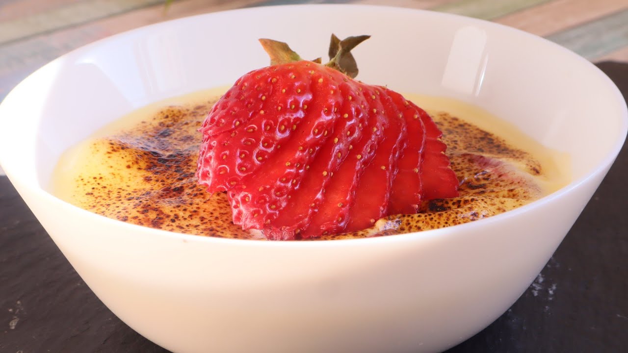 le meilleur dessert du sabayon aux fraise , strawberry sabayon recipe