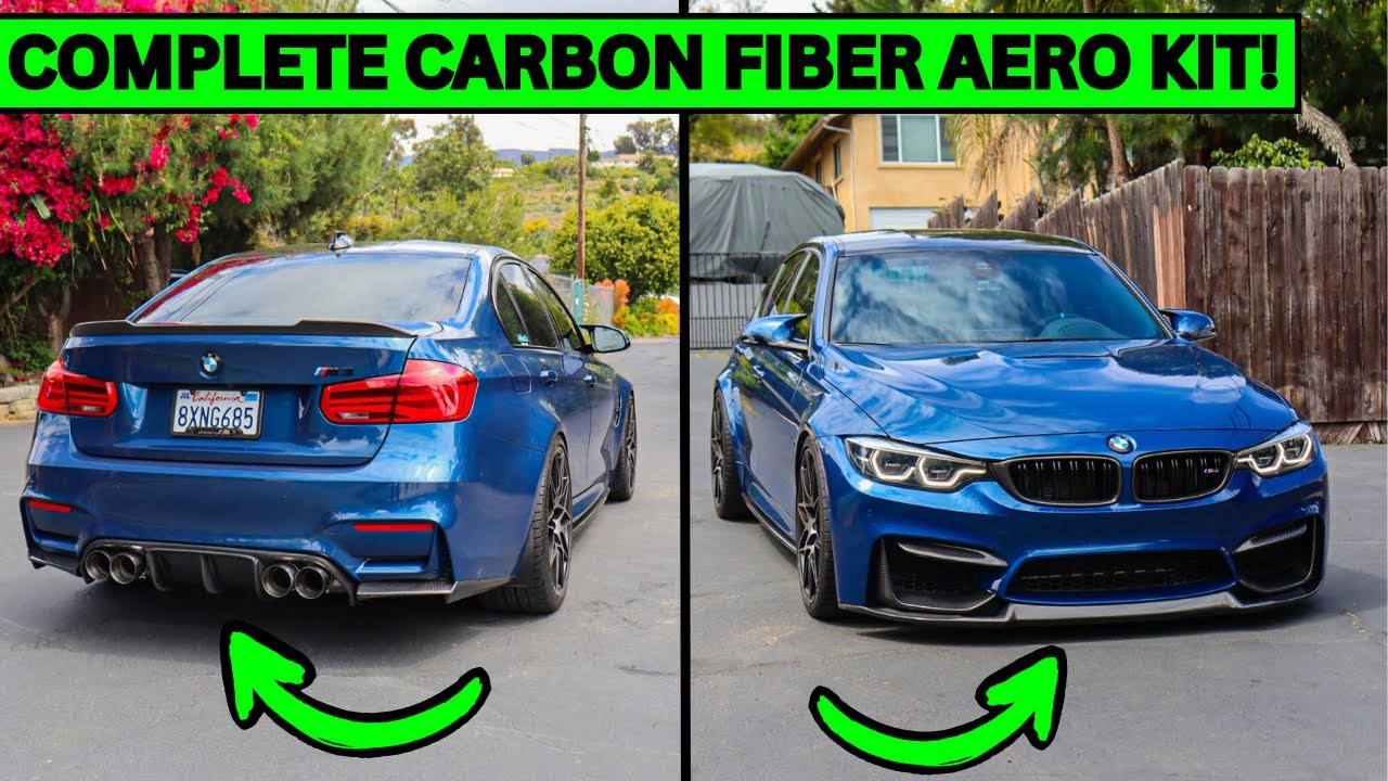 MY BMW F80 M3 GETS A FULL CARBON FIBER AERO KIT!