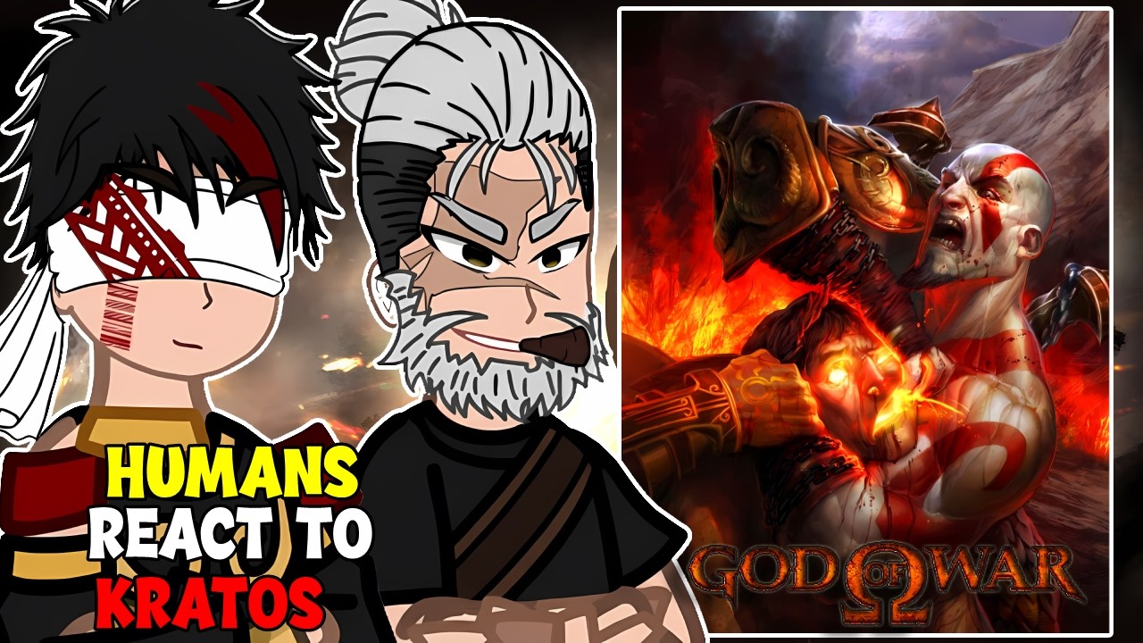 Humans | Record of Ragnarok | React to Kratos killing the gods Gacha React 🇺🇸🇧🇷