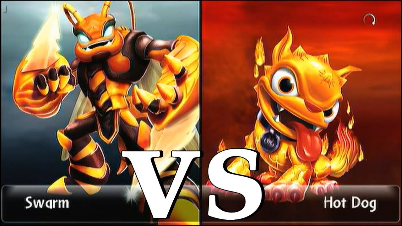 Swarm (15) vs Molten Hot Dog (15) Skylanders Giants Duellmodus (German/Deutsch)