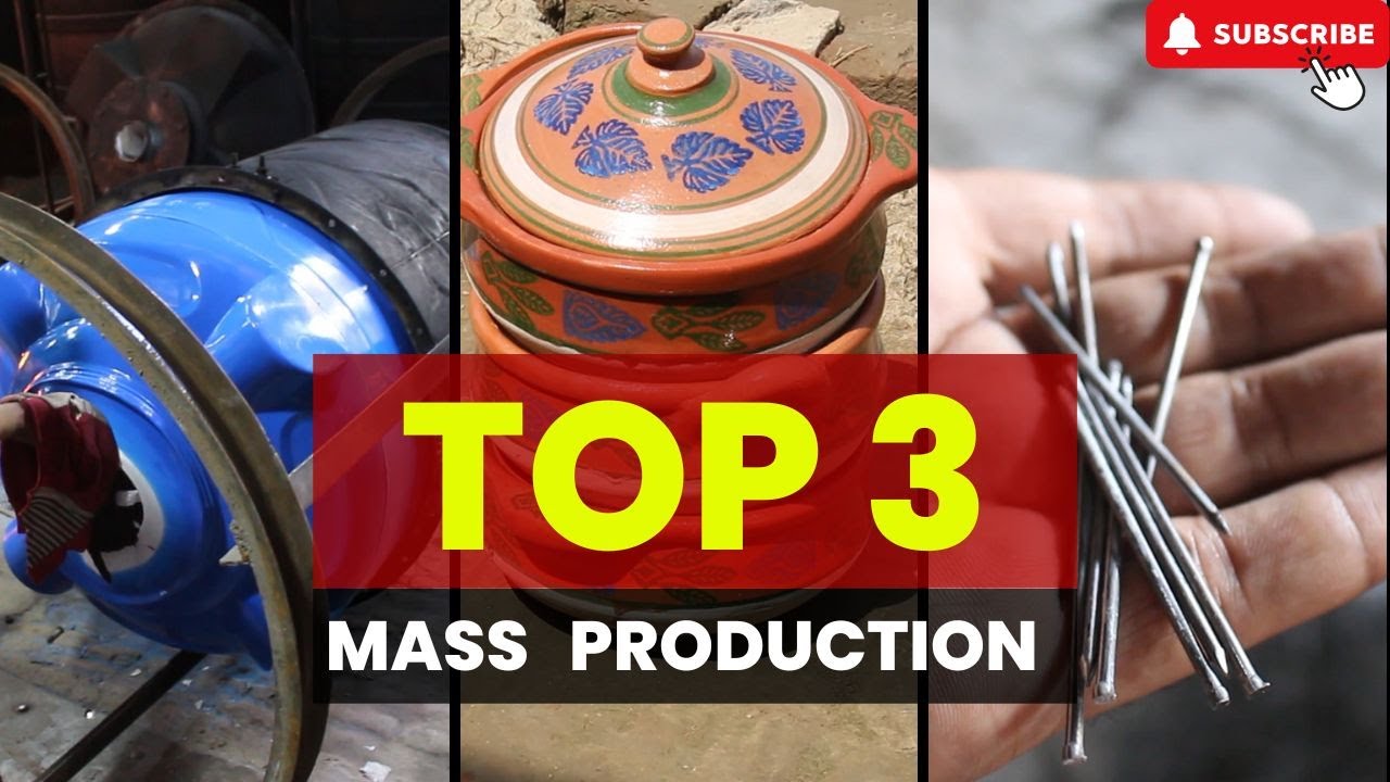 Top 3 Most Viewed Fantastic Factory Manufacturing Process Videos || Mass Production
