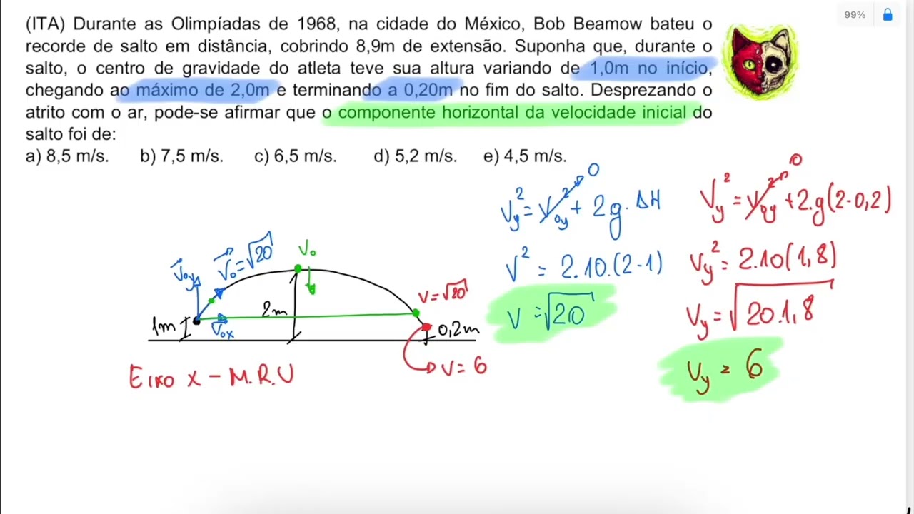 (ITA) Durante as Olimpíadas de 1968, na cidade do México, Bob Beamow bateu o recorde de salto em dis