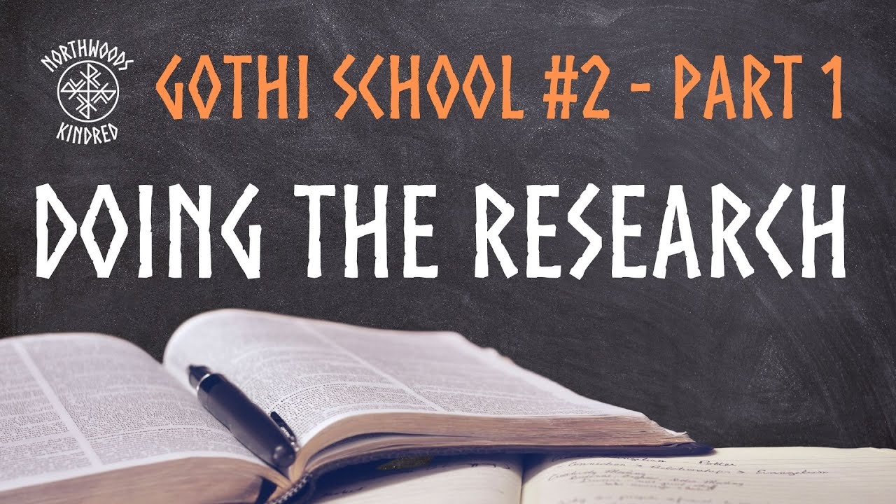 Learn as you Gothi // Lesson 2 // Doing the Research