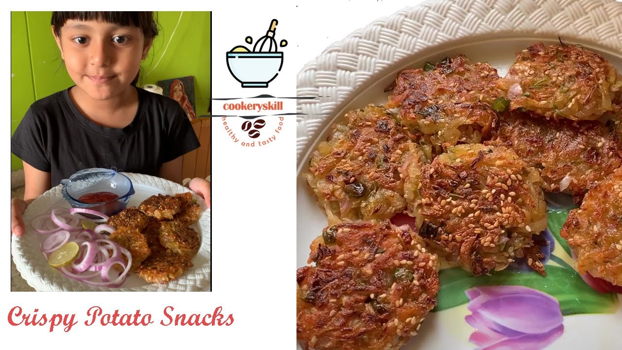 Potato Snacks - Teach your kids to make tasty potato snacks