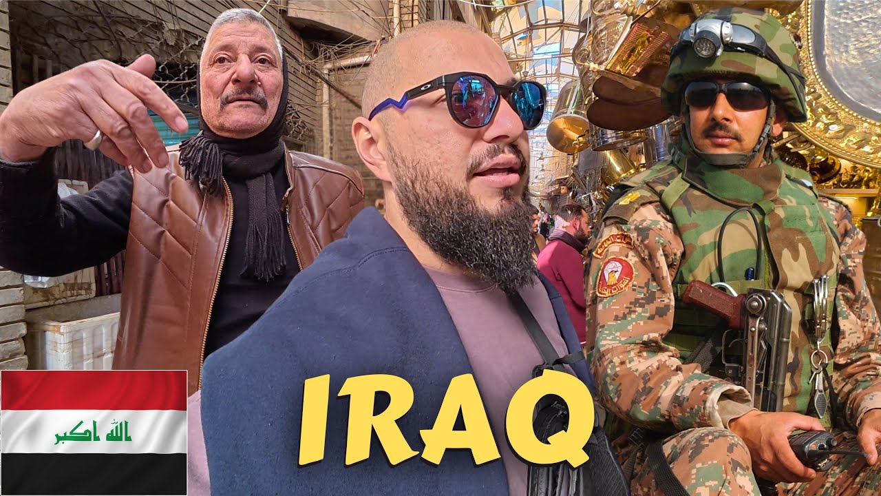 Is This The Most Dangerous Country? The Real Baghdad They Don't Show You, Copper Market, Iraq 🇮🇶