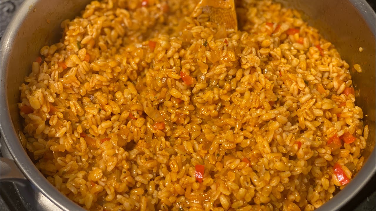N°39/ Blé façon boulgour accompagné de viande hachée