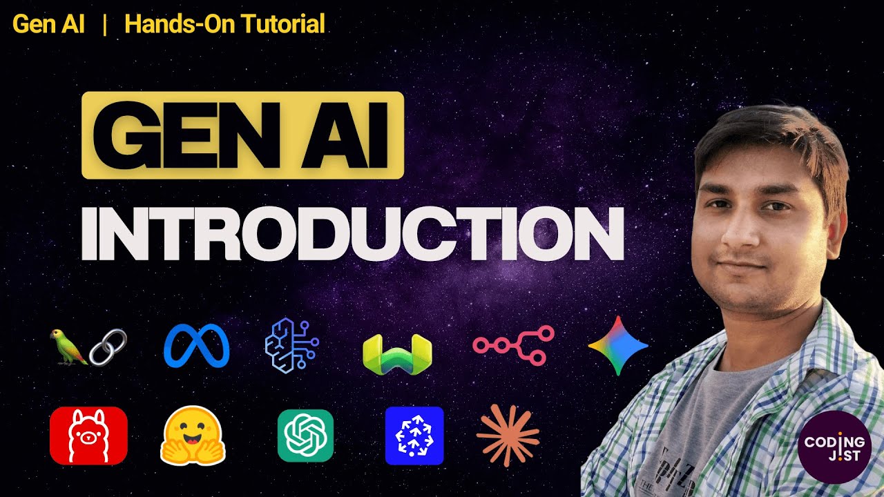 GenAI Introduction | What is Generative AI, LLMs & Agentic AI? | @CodingJist | Aditya Patel