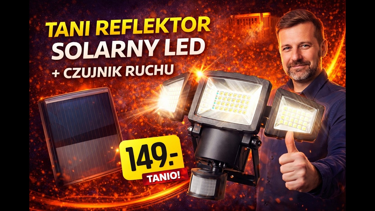 Sprawdzona LAMPA SOLARNA, już trzecia, prosty montaż, dużo światła, sorawdzona w praktyce