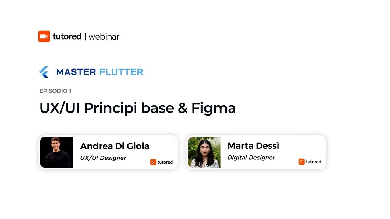 Masterclass | UX/UI & Figma | Principi base