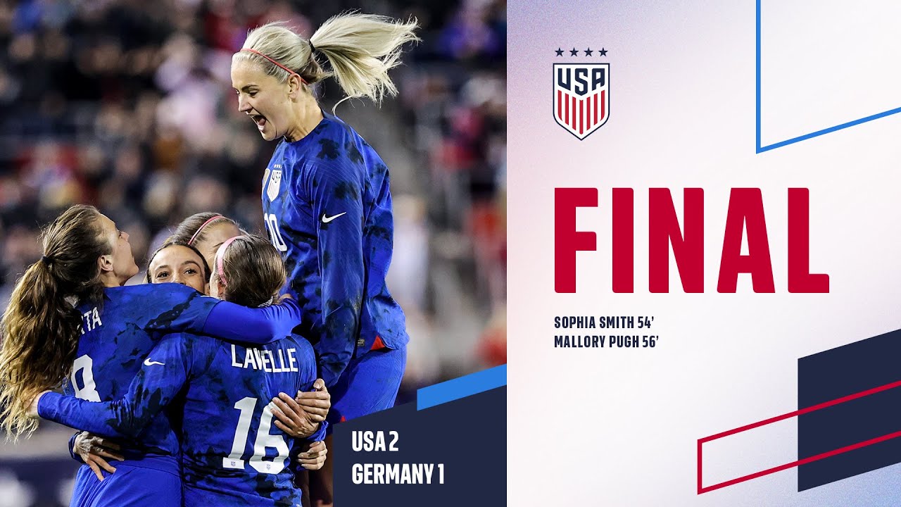 USA WNT v Germany WNT | pre-World Cup 2023 Friendly ★ 2nd Leg Highlights (13 Nov 2022)