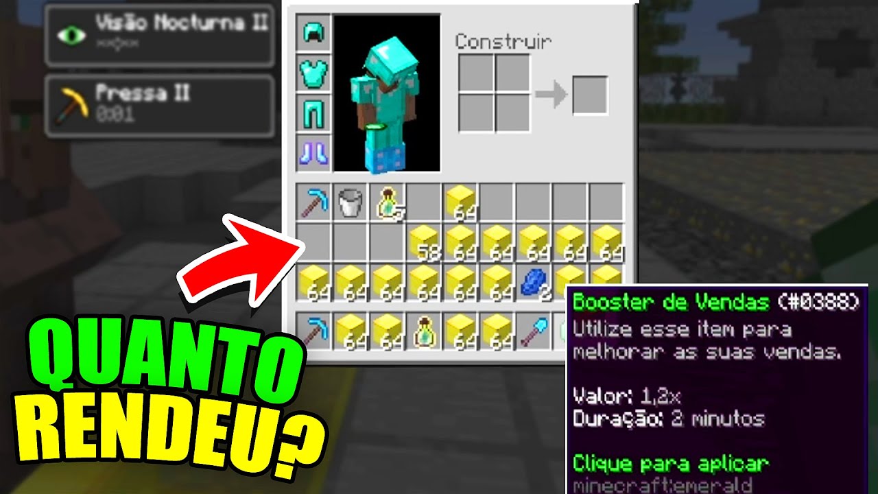 ⭐Minecraft : Nova t&aacute;tica pra conseguir mais min&eacute;rio que minerando