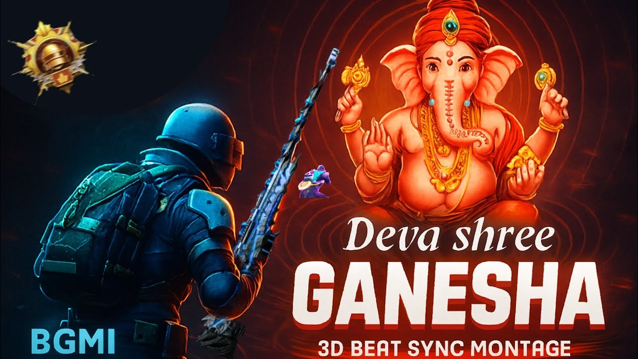 Ganesh Chaturthi Special BGMI Montage| Thunder King | Happy GaneshChaturthi 