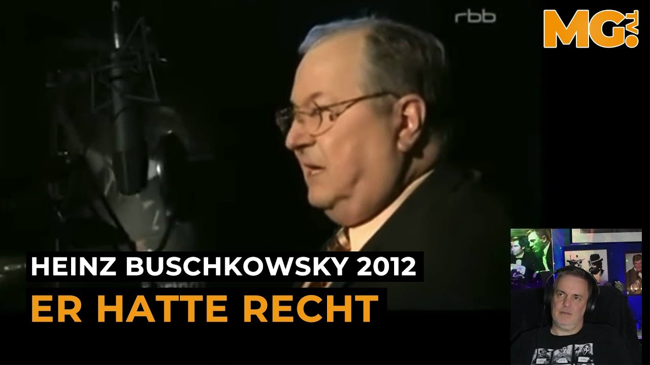 Heinz Buschkowsky hatte beim Thema MIGRATION (leider) recht | Betreutes Gucken #325
