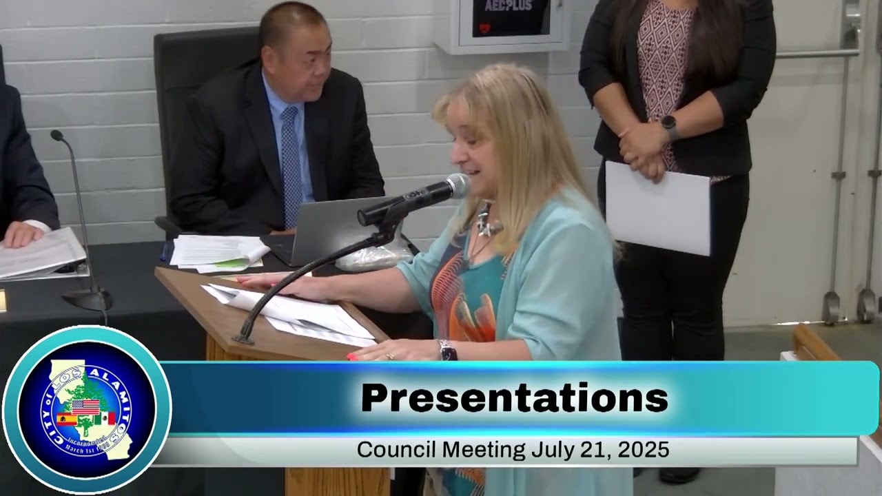 City of Los Alamitos July 22, 2025
