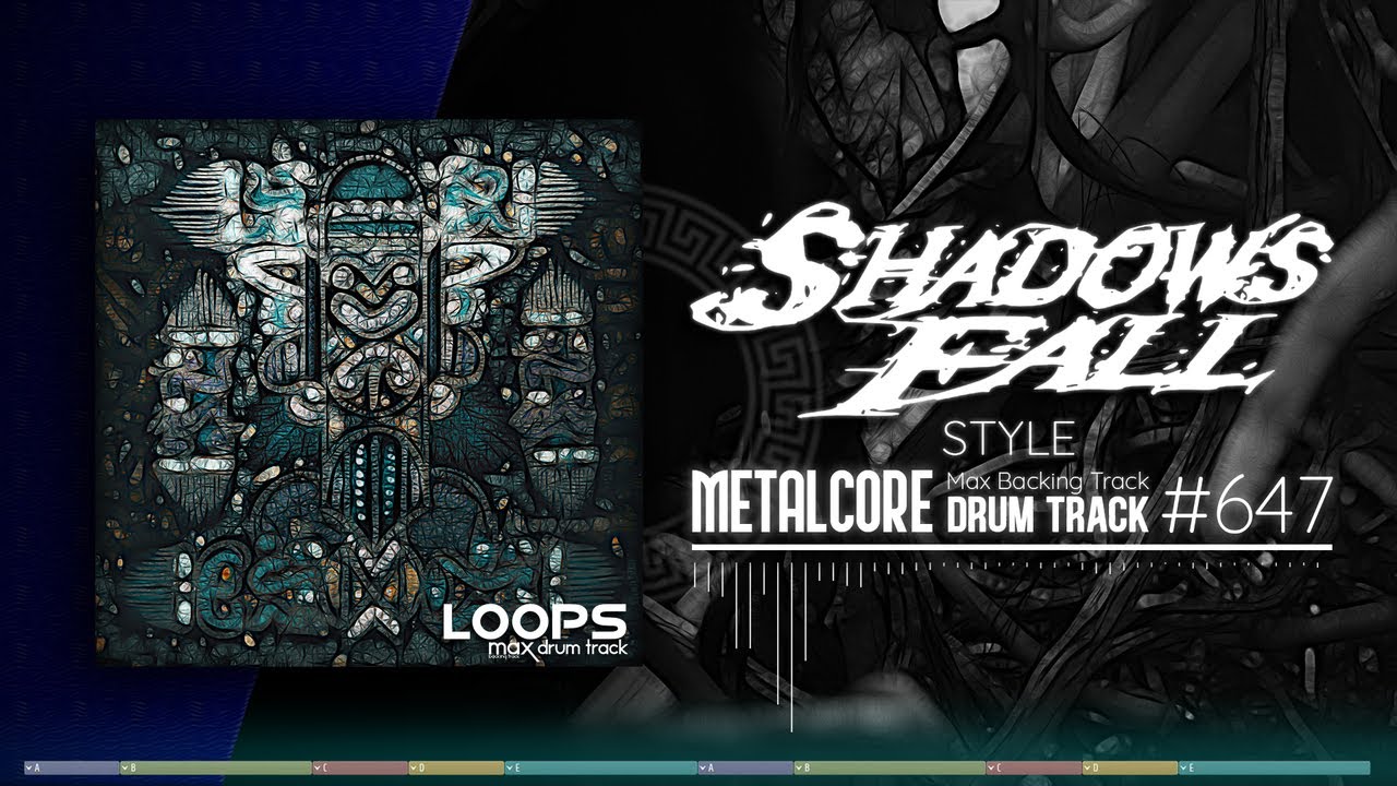 Metalcore Drum Track / Shadows Fall Style / 160 bpm