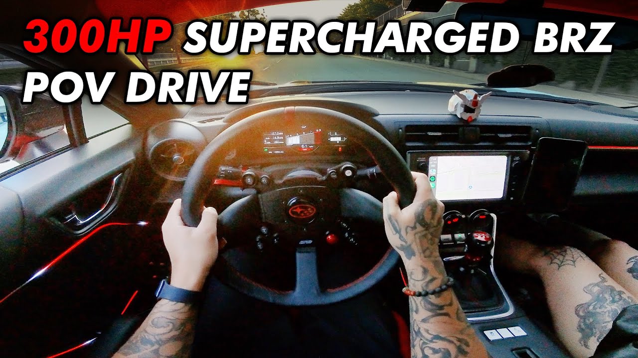 Let's Go On A Drive | My Supercharged Widebody BRZ